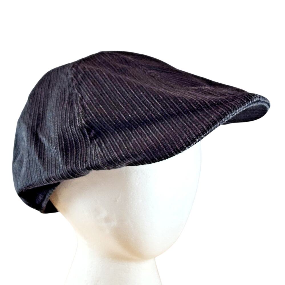 Scala Classics Beret Men's XL Ribbed Medium Weight Cotton